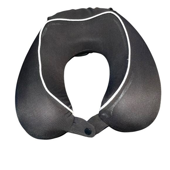 G Force Neck Pillow Travel Memory Foam Washable Cover Built In Compact Storage - Picture 7 of 12